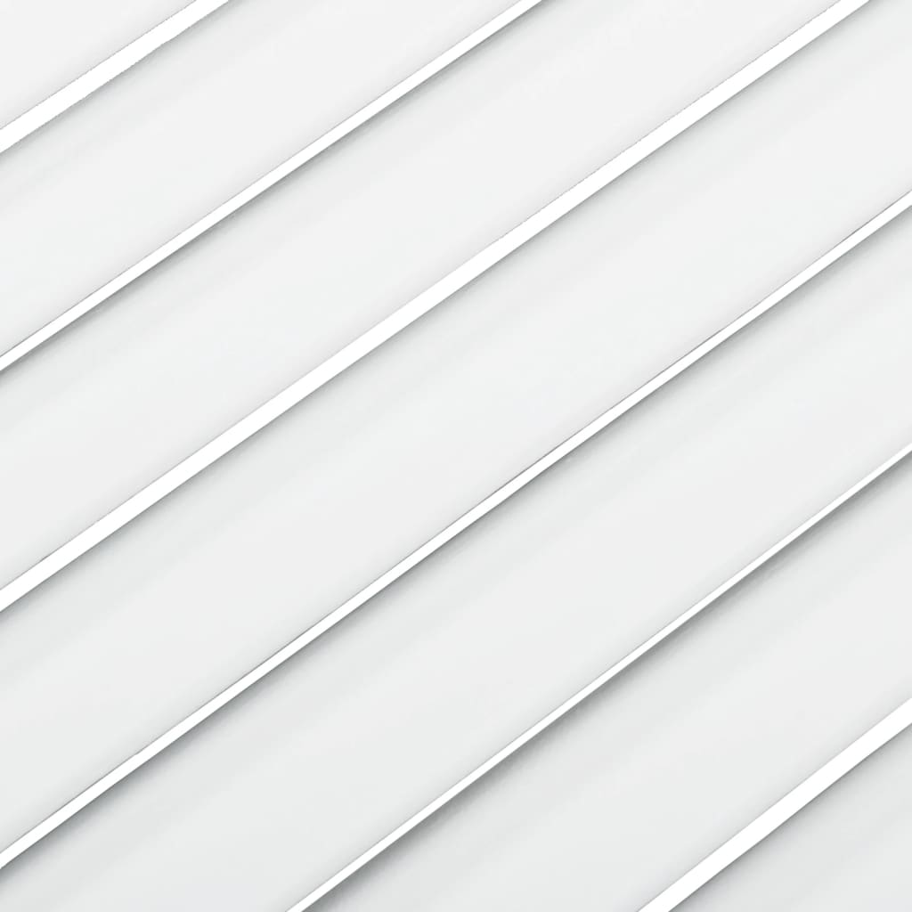 vidaXL Kaapin ovi säleikkömuotoilu valkoinen 39,5x39,4 cm täysi mänty