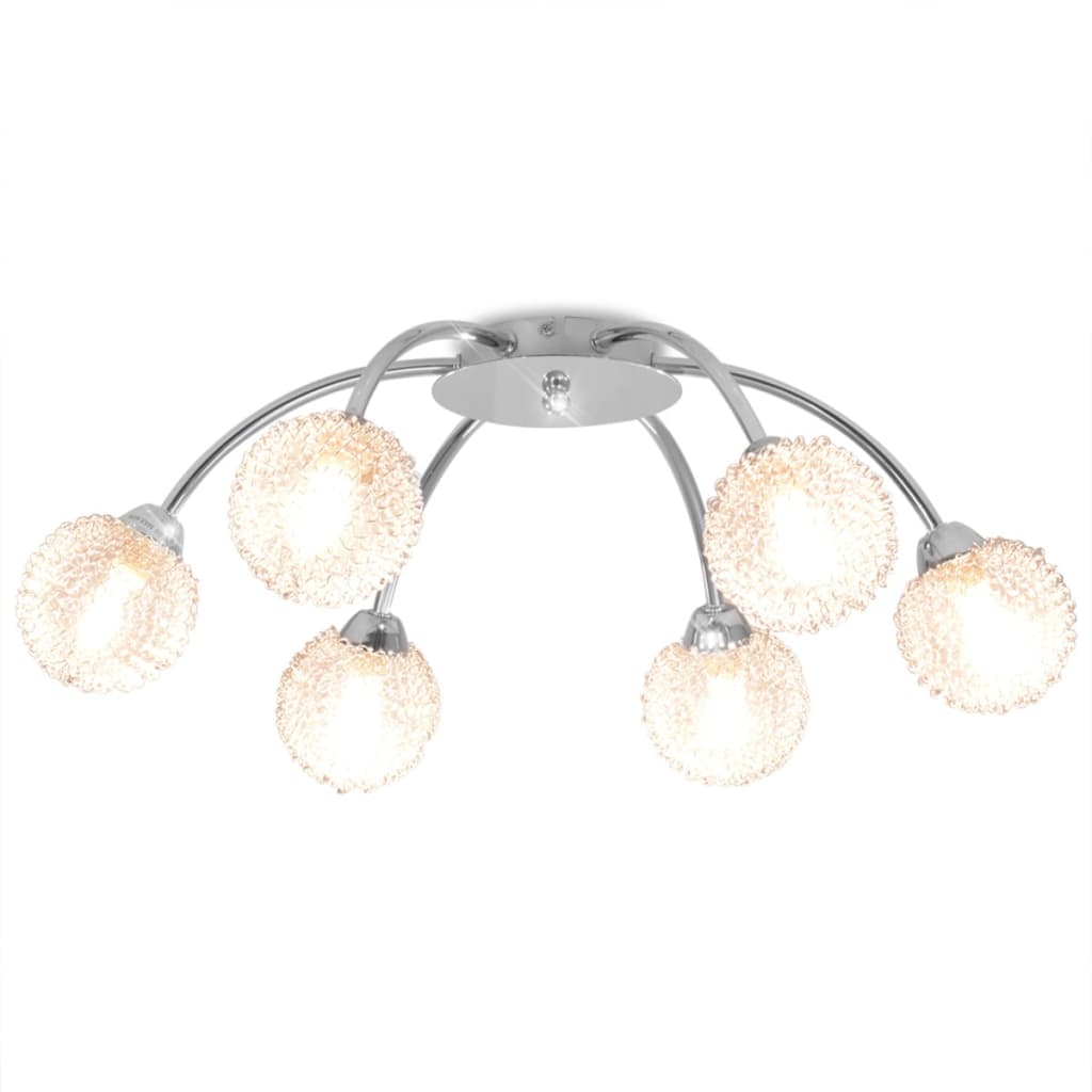 vidaXL Kattovalaisin 6 LED-lamppua G9 240 W