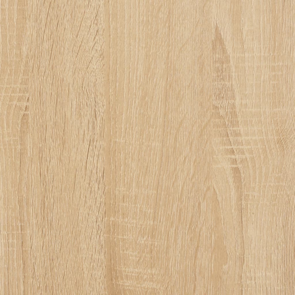 vidaXL Sohvapöytä Sonoma-tammi 100x30,5x75 cm tekninen puu