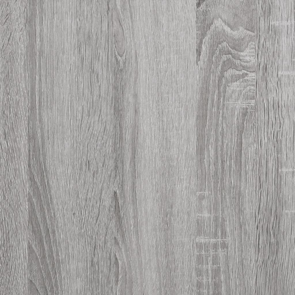 vidaXL Sohvapöytä harmaa Sonoma 100x50x35 cm tekninen puu