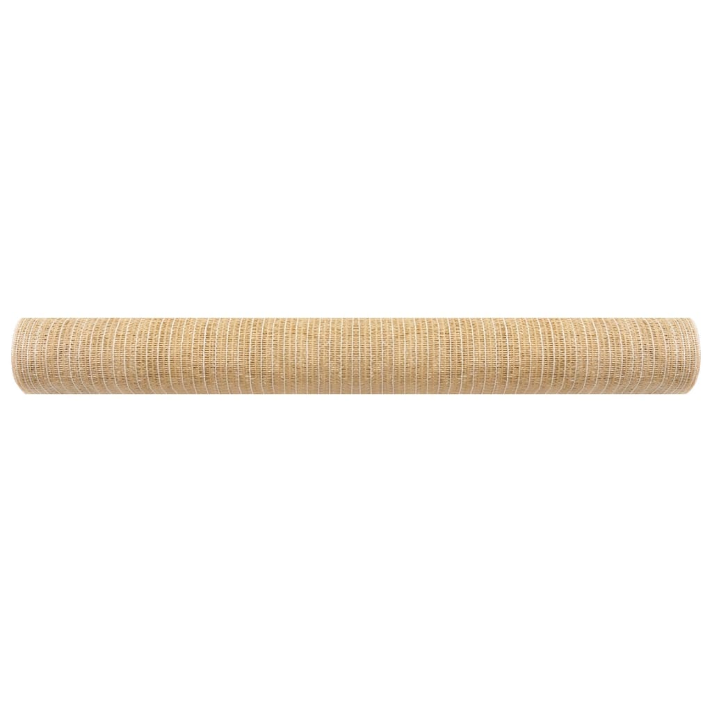 vidaXL Näkösuoja beige 1,5x25 m HDPE 150 g/m²