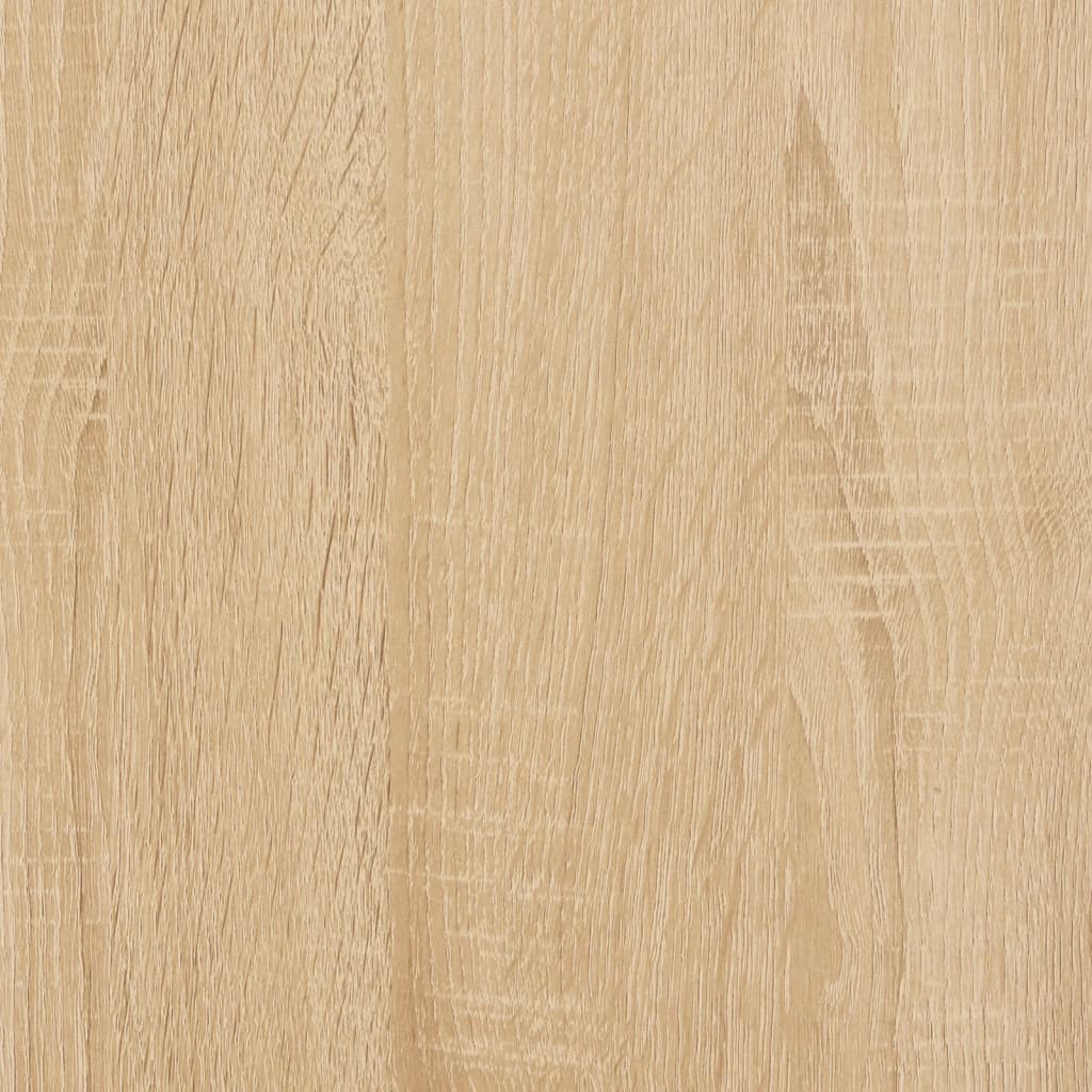 vidaXL Seinäkiinnitettävä yöpöytä Sonoma-tammi 41,5x36x28 cm