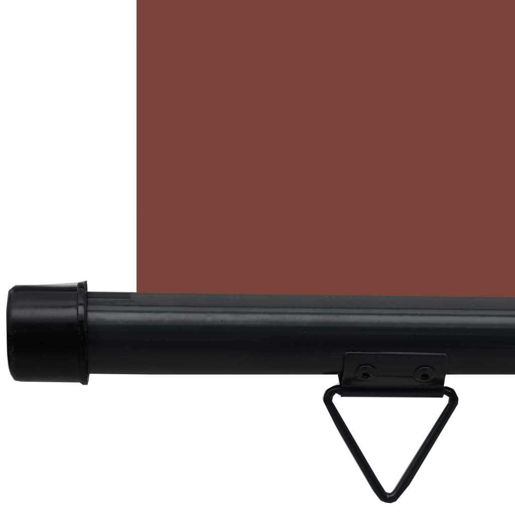 vidaXL Parvekkeen sivumarkiisi 145x250 cm ruskea