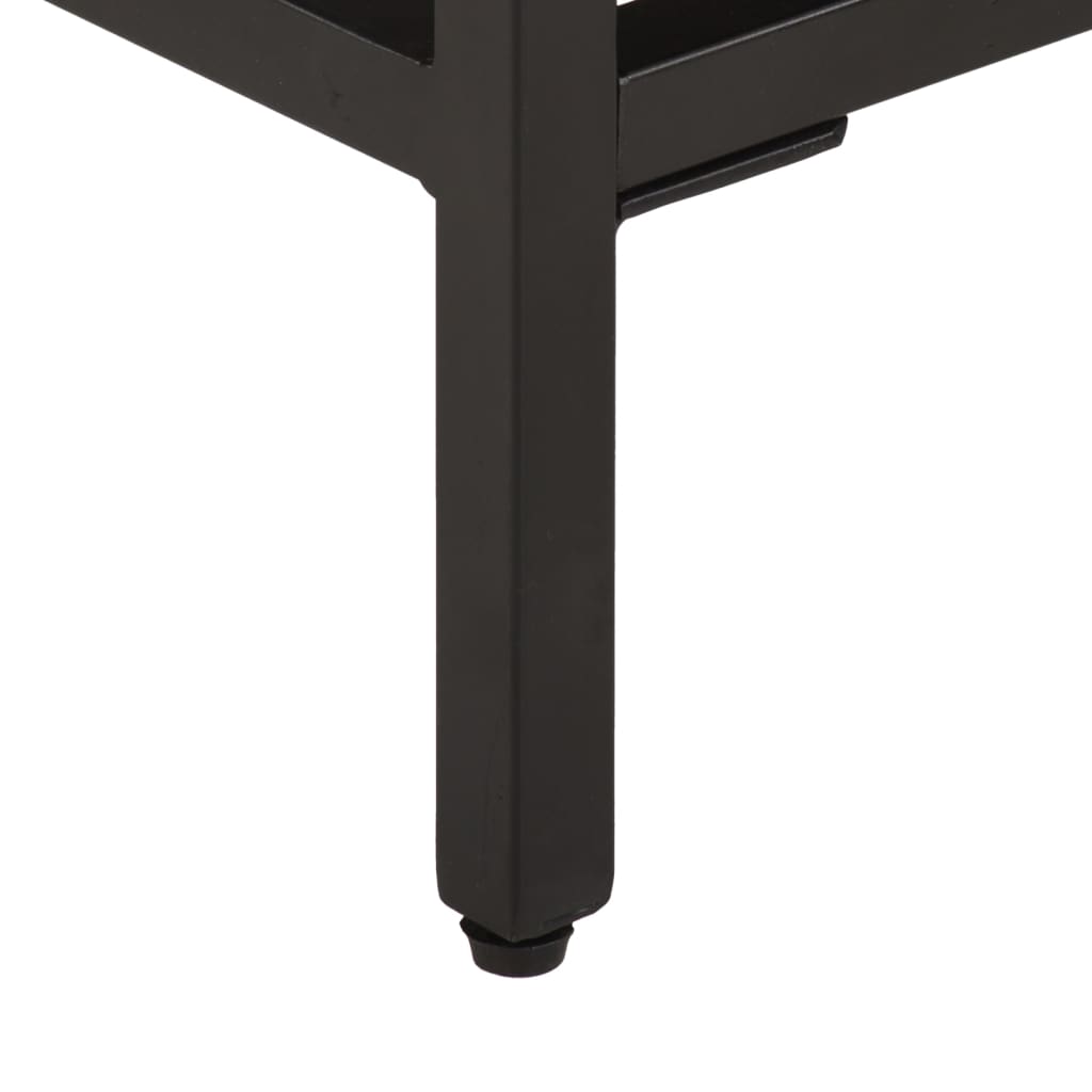 vidaXL Sivupöytä 40x30x51 cm kierrätetty täyspuu
