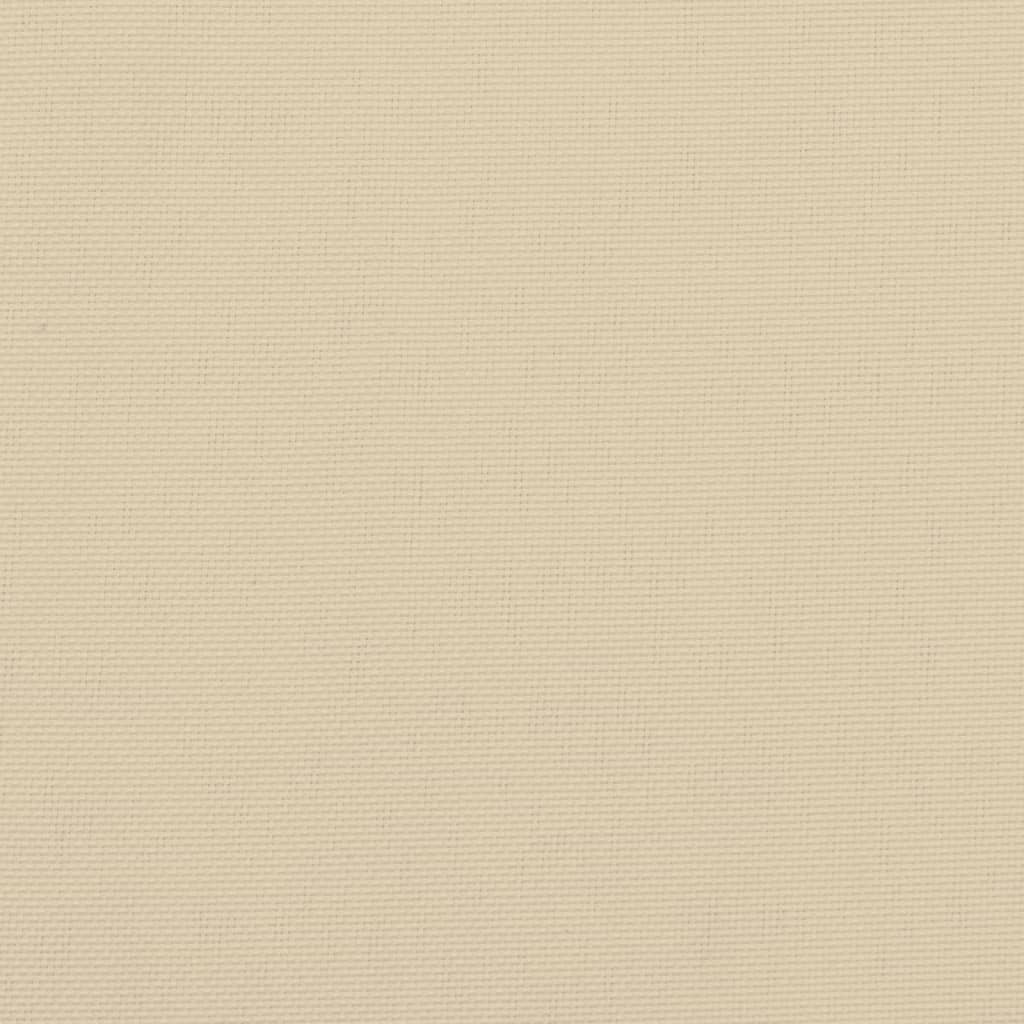 vidaXL Puutarhapenkin pehmusteet 2 kpl beige 180x50x7 cm Oxford kangas