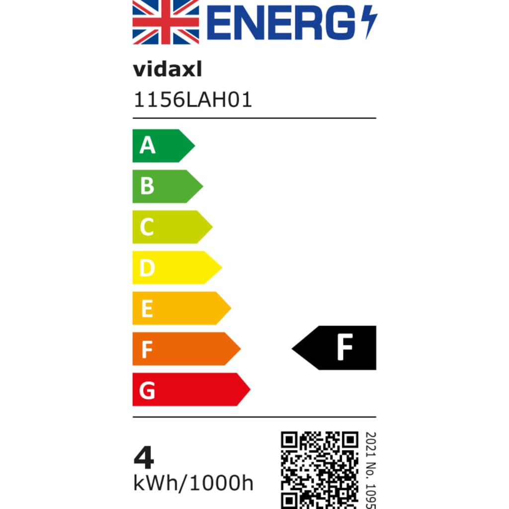 vidaXL Kattovalaisin 3:lla LED-hehkulampulla 12 W