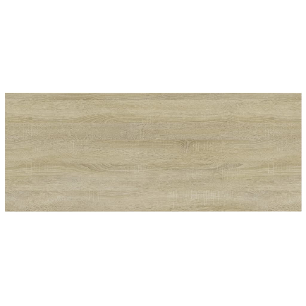 vidaXL Kirjahyllytasot 4 kpl Sonoma-tammi 100x40x1,5 cm lastulevy