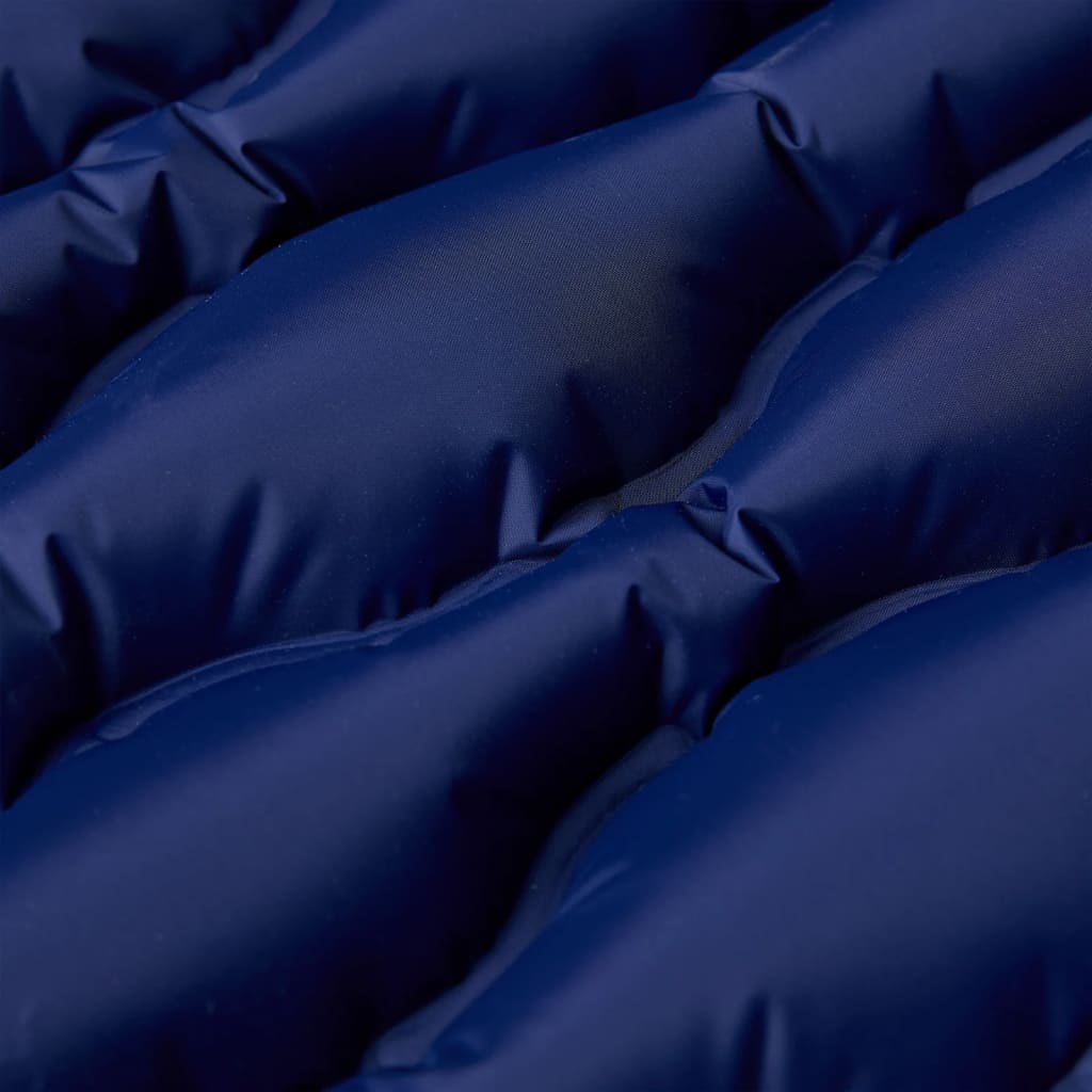 vidaXL Itsetäyttyvä retkeilypatja tyynyllä 1 hengelle sininen