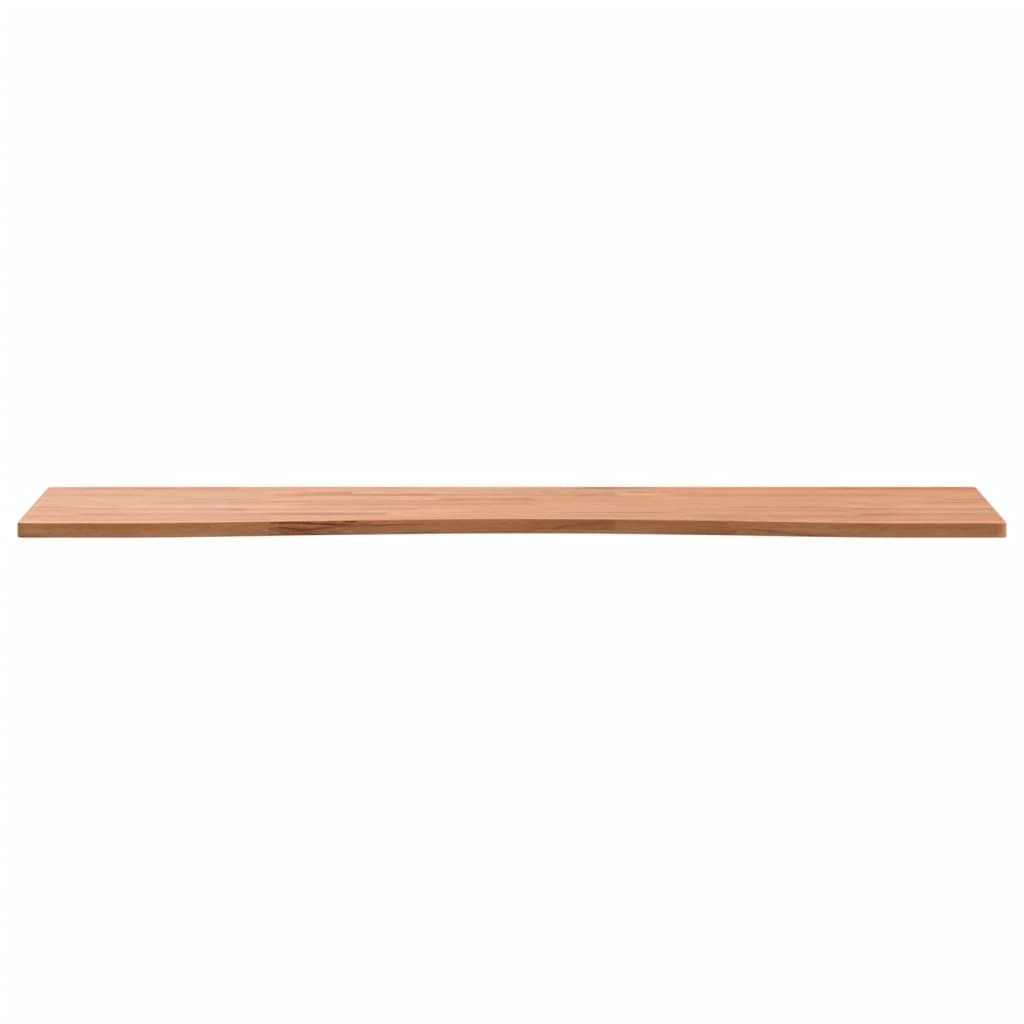 vidaXL Pöytälevy 100x(45-50)x1,5 cm täysi pyökki