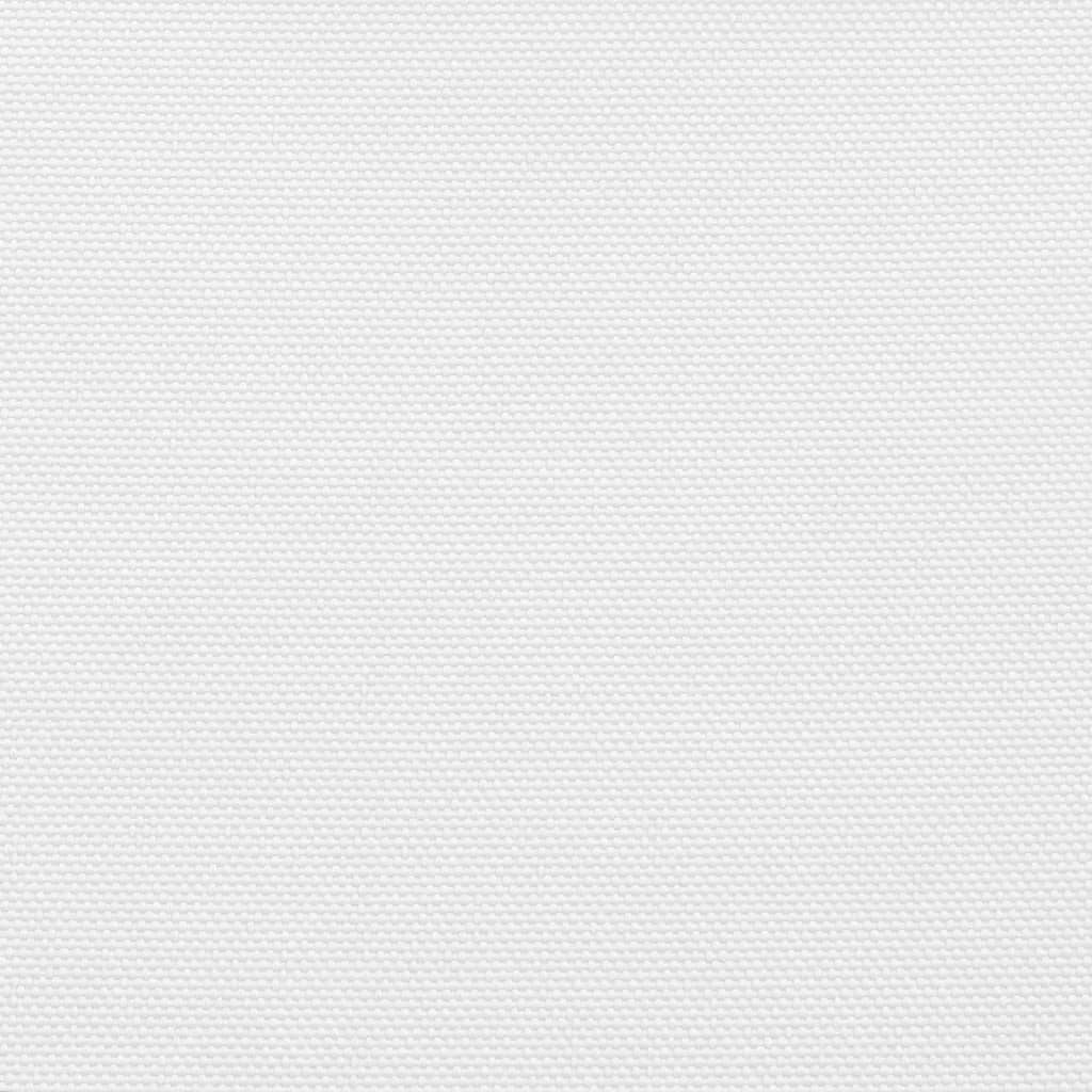 vidaXL Aurinkopurje Oxford-kangas suorakaide 2x2,5 m valkoinen