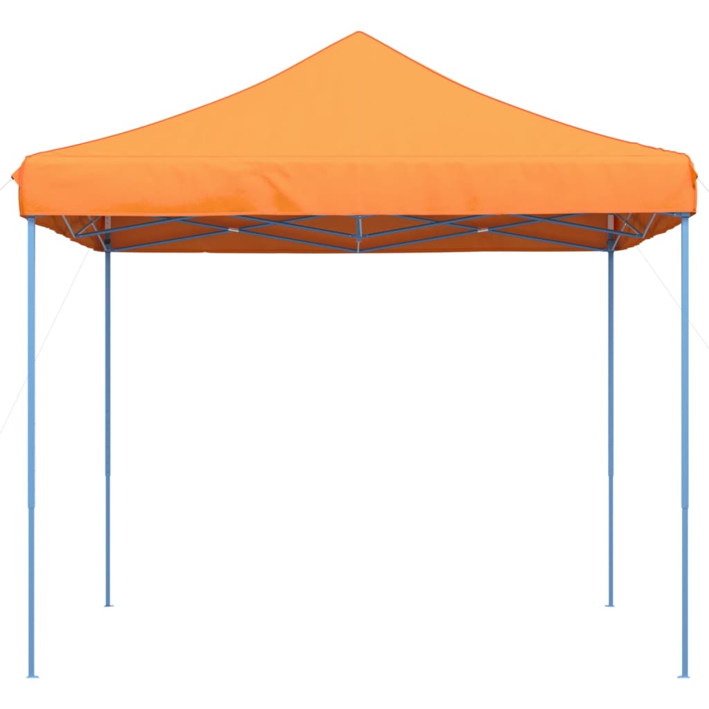 vidaXL Taitettava pop-up juhlateltta oranssi 292x292x315 cm