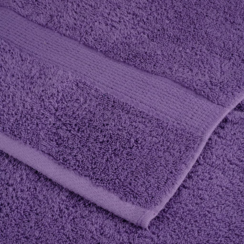 vidaXL Premium Pyyhkeet SOLUND 2 kpl vihreä 100x150 cm 600 gsm