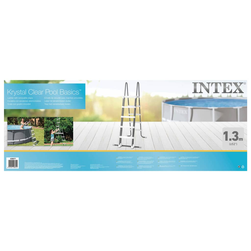 Intex 5-askelmaiset Uima-altaan turvatikkaat 132 cm