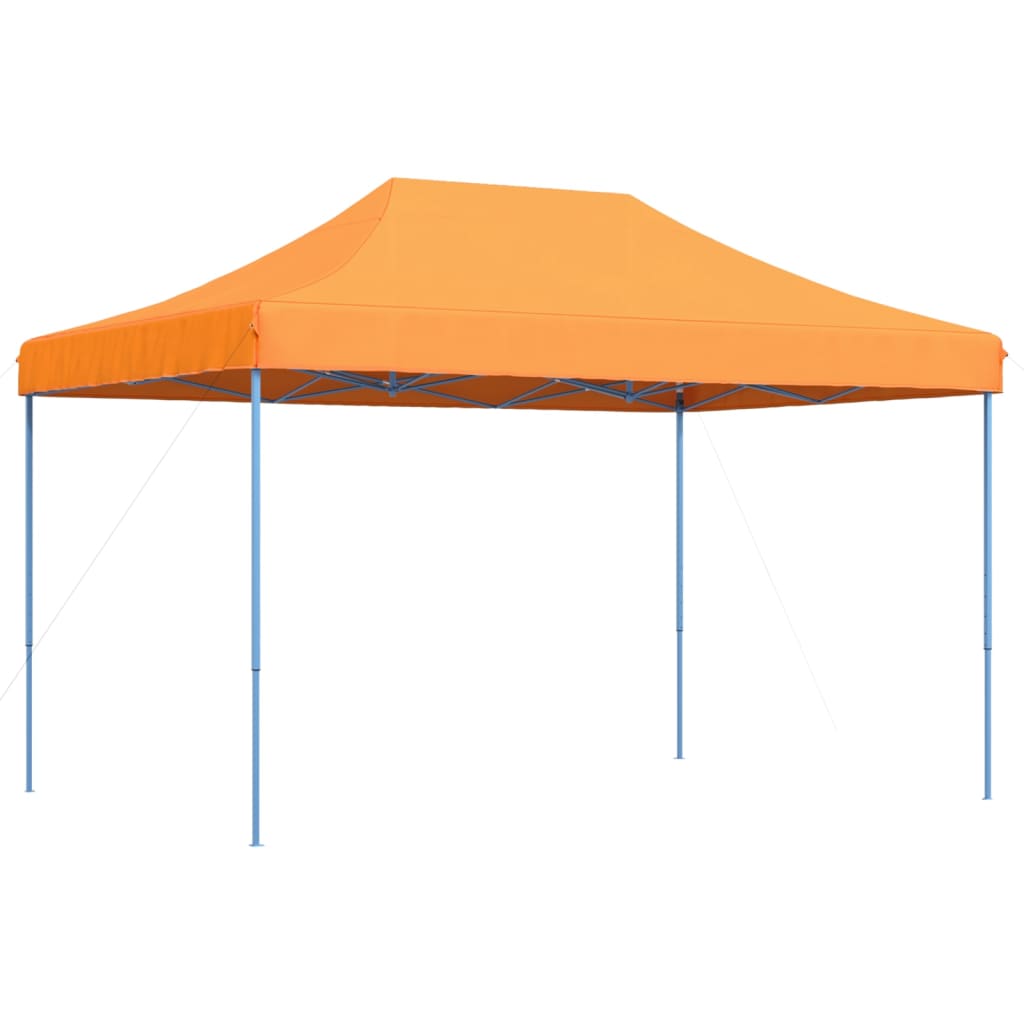 vidaXL Taitettava pop-up juhlateltta oranssi 410x279x315 cm